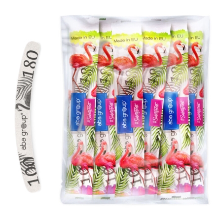 Bezpieczny pakiet - Pilnik BANAN STANDARD - FLAMING  #100/180